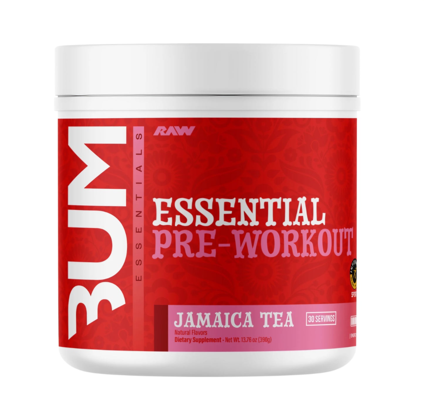RAW CBUM ESSENTIAL PRE WORKOUT, 30 servicios