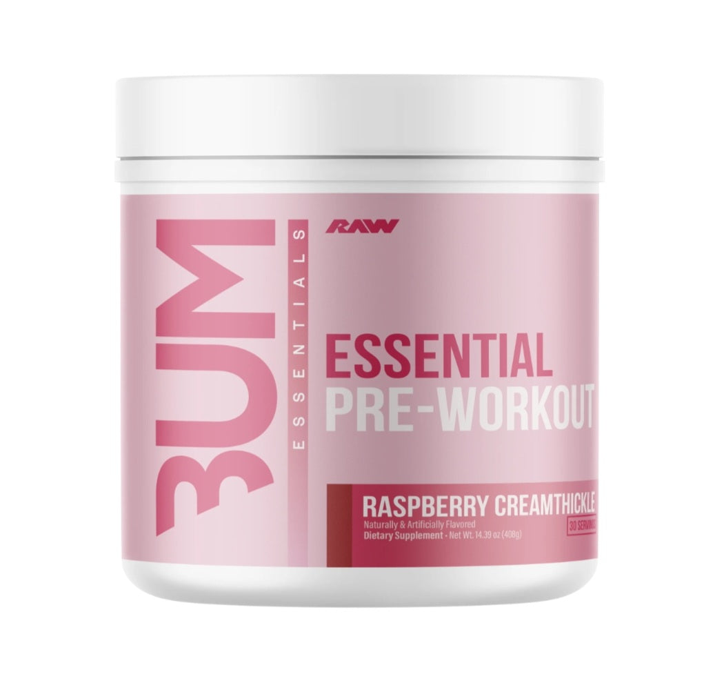 RAW CBUM ESSENTIAL PRE WORKOUT, 30 servicios