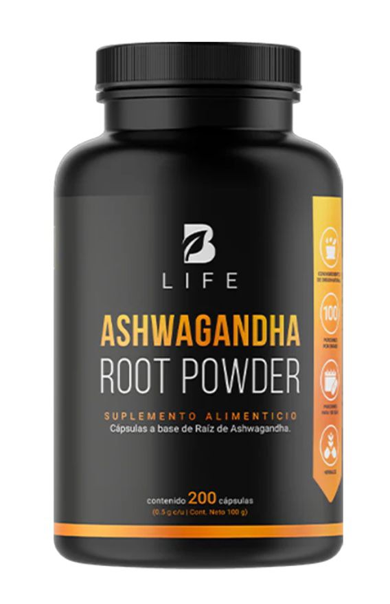 ASHWAGANDHA ROOT POWDER BLIFE - 200 caps