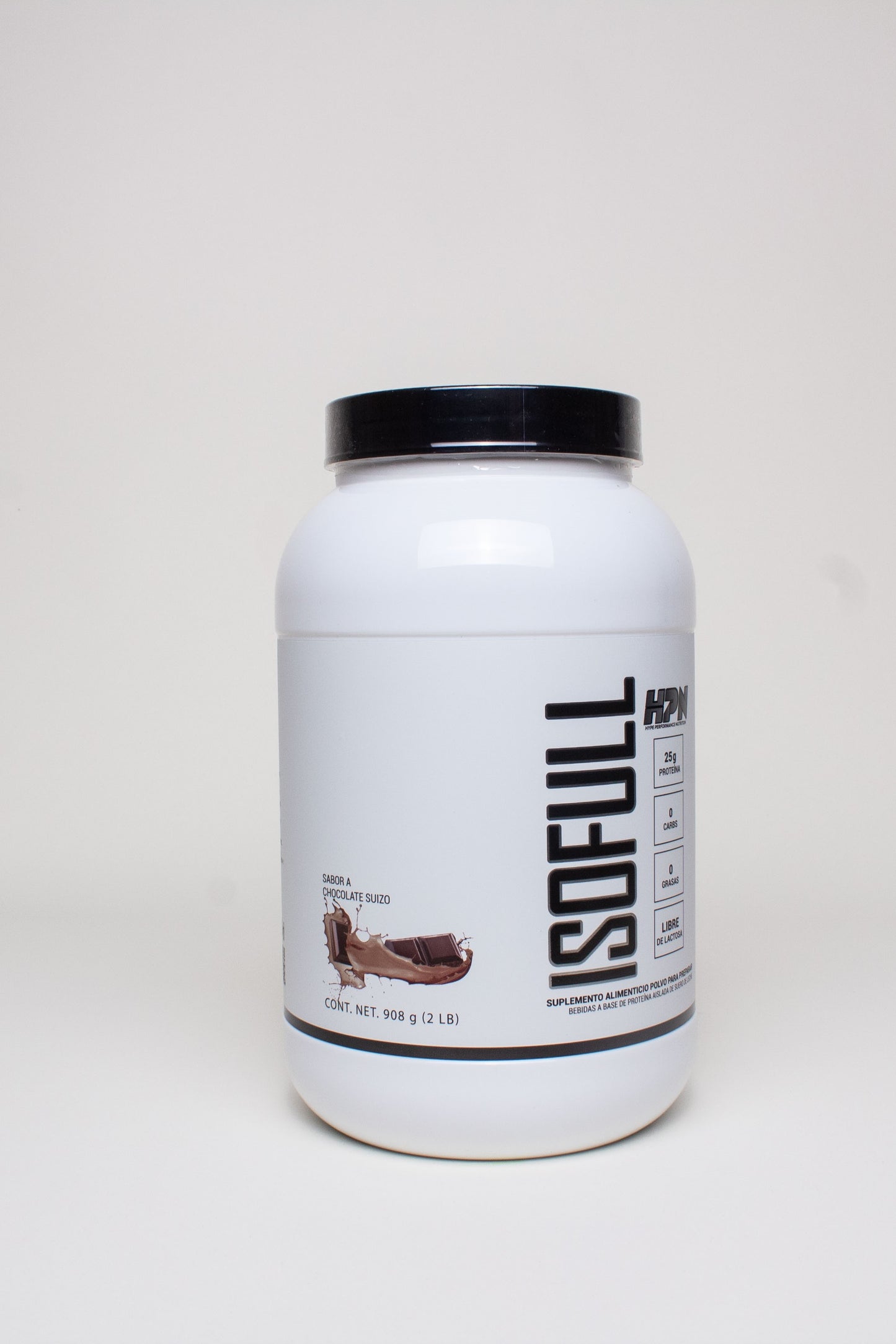 Isofull chocolate suizo, proteína aislada de suero de leche con enzimas digestivas