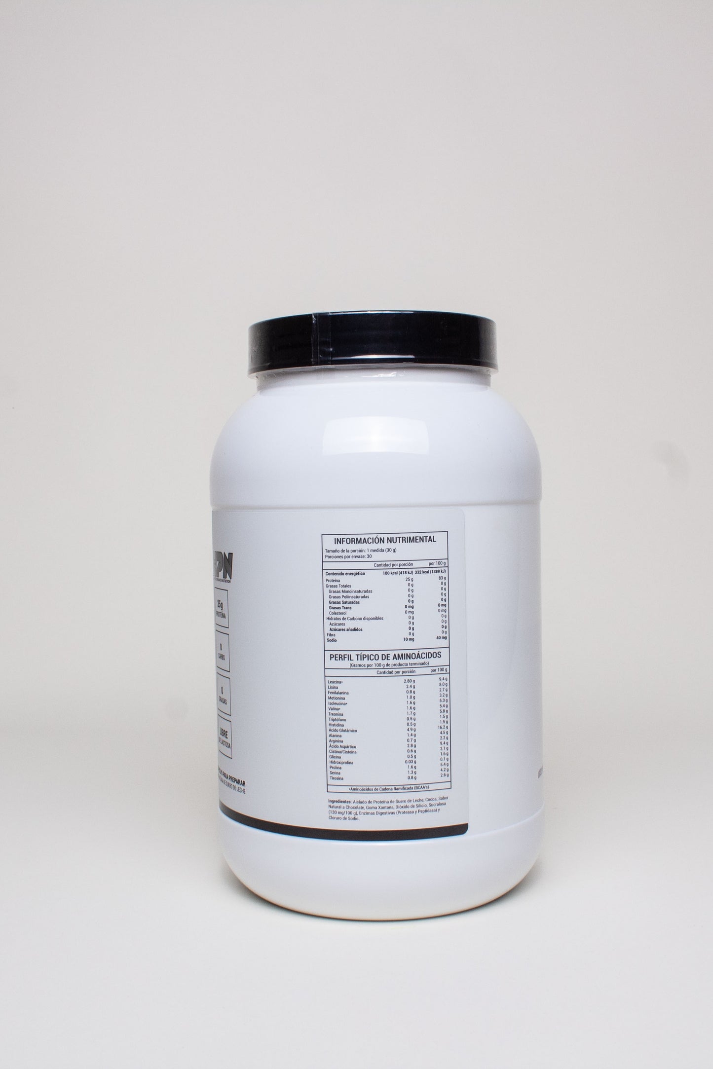 Isofull chocolate suizo de perfil