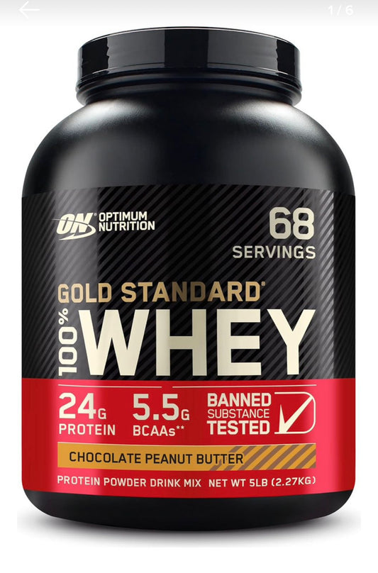 WHEY GOLD STANDARD 5lbs, Optimum Nutrition