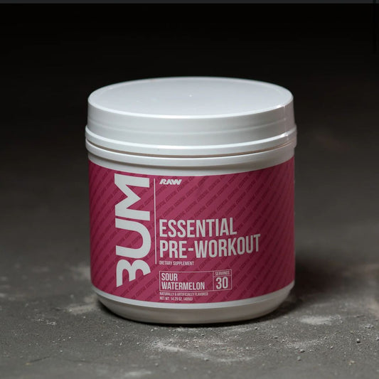 RAW CBUM ESSENTIAL PRE WORKOUT, 30 servicios