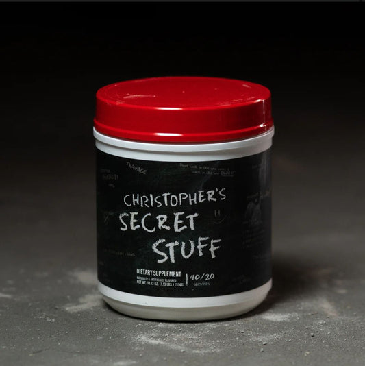 CHRISTOPHERs SECRET STUFF Pre entreno, 40 servicios