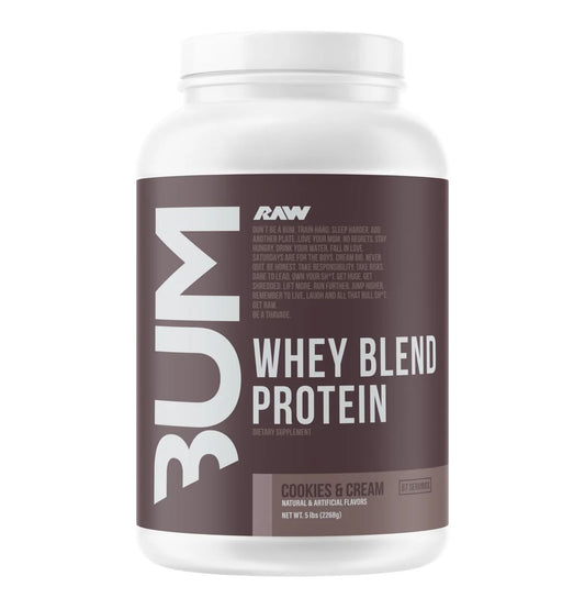 BUM WHEY 5lbs, Raw nutrition