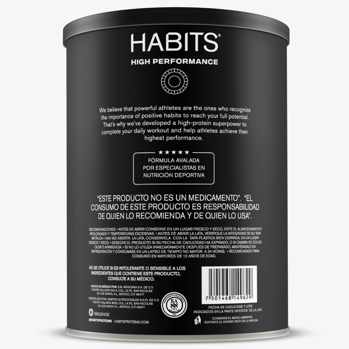 Protein High Performance Habits - 578g