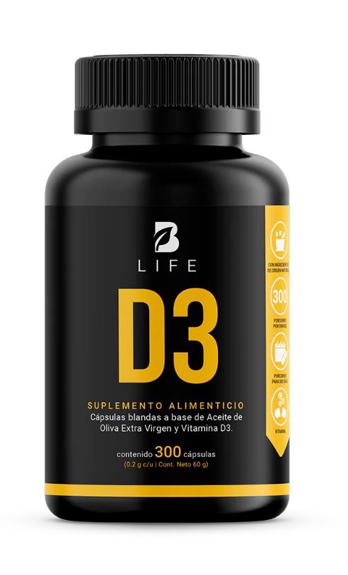 Vitamina D3 Blife - 300 caps